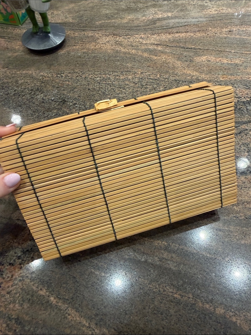 Bamboo Style Storage Box - Picture 7 of 8